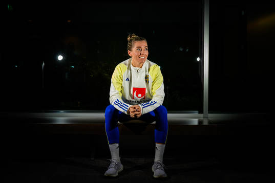 Linda Sembrant of the women's national football team of