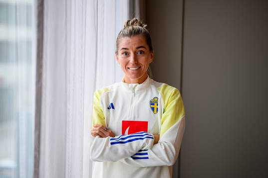 Linda Sembrant of the women's national football team of