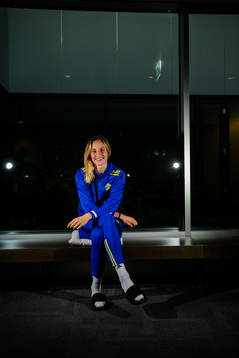 Nathalie Björn of the women's national football team of
