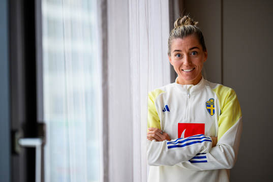 Linda Sembrant of the women's national football team of