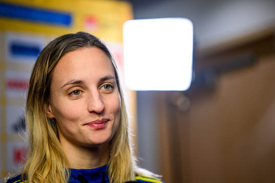 Nathalie Björn of the women's national football team of