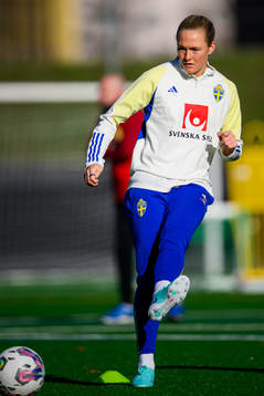 Magdalena Eriksson of the women's national football team at