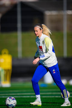 Amanda Ilestedt of the women's national football team at a