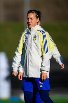 Julia Zigiotti Olme of the women's national football team