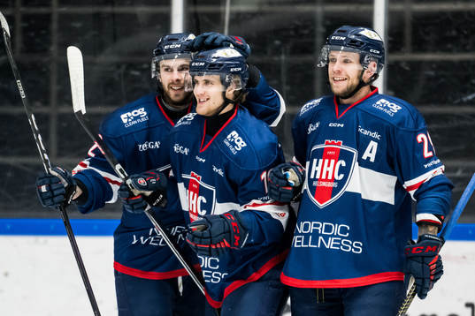 Helsingborgs Andreas Karlsson, Alexander Bengtsson  och