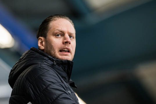 Jonstorps tränare Johan Larmark