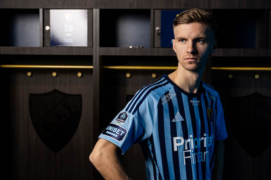 Djurgårdens nyförvärv Samuel Leach Holm