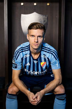 Djurgårdens nyförvärv Samuel Leach Holm