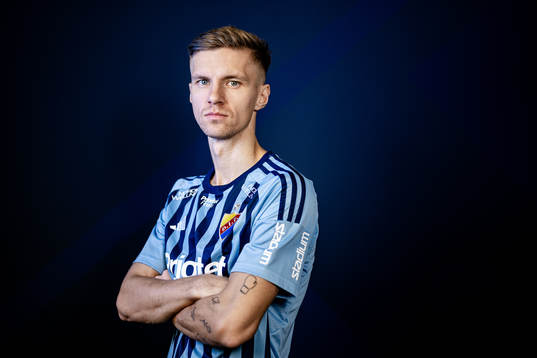 Djurgårdens nyförvärv Samuel Leach Holm