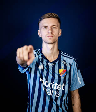 Djurgårdens nyförvärv Samuel Leach Holm