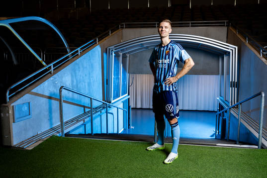 Djurgårdens nyförvärv Samuel Leach Holm