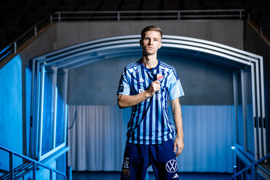 Djurgårdens nyförvärv Samuel Leach Holm