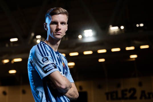 Djurgårdens nyförvärv Samuel Leach Holm