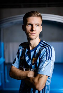 Djurgårdens nyförvärv Samuel Leach Holm