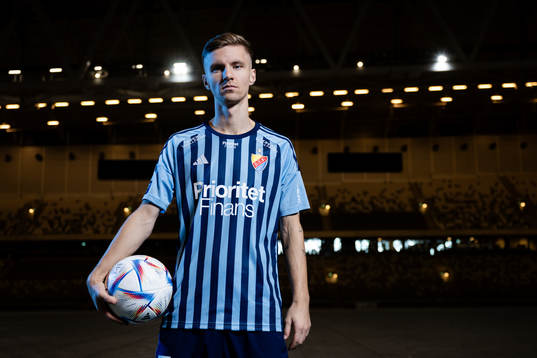 Djurgårdens nyförvärv Samuel Leach Holm
