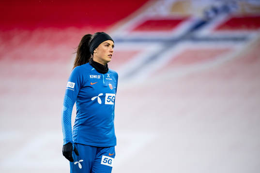 Ingrid Syrstad Engen of the Norwegian women's national