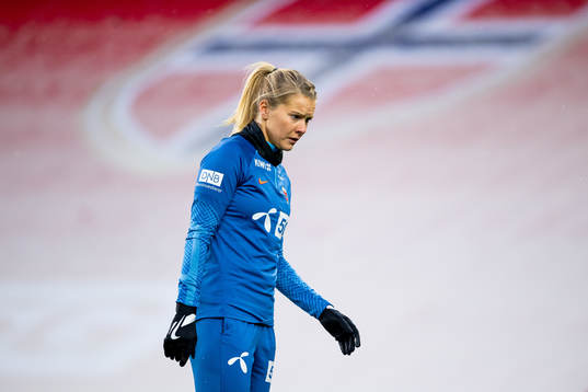 Ada Hegerberg of the Norwegian women's national football