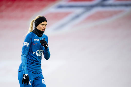 Karina Sævik of the Norwegian women's national football
