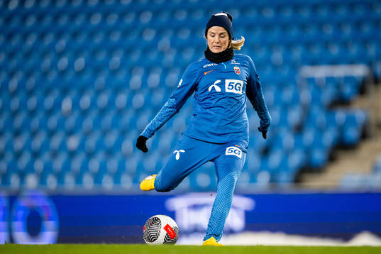 Maren Mjelde of the Norwegian women's national football team