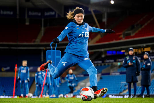 Frida Maanum of the Norwegian women's national football team