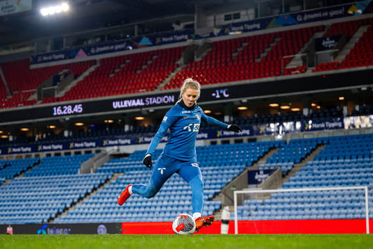 Ada Hegerberg of the Norwegian women's national football