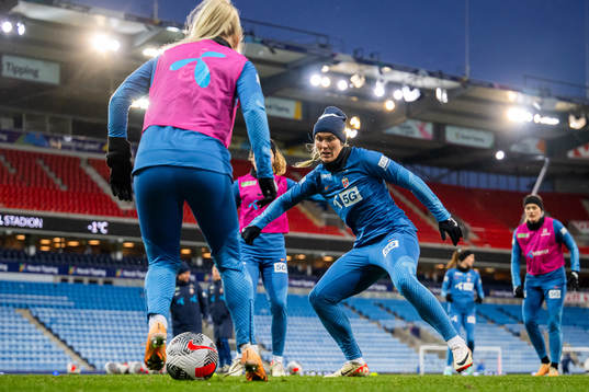 Maria Thorisdottir of the Norwegian women's national