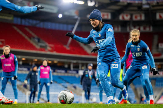 Vilde Bøe Risa of the Norwegian women's national football