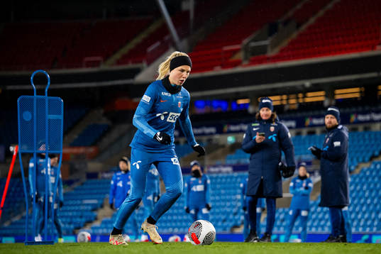Sophie Román Haug of the Norwegian women's national