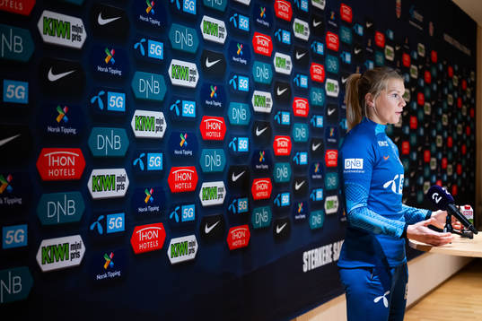 Ada Hegerberg of the Norwegian women's national football