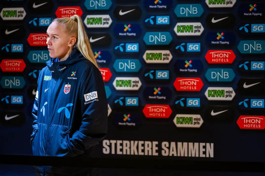 Maria Thorisdottir of the Norwegian women's national