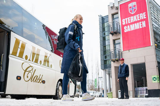 Karina Sævik of the Norwegian women's national football