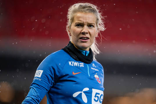 Ada Hegerberg of the Norwegian women's national football