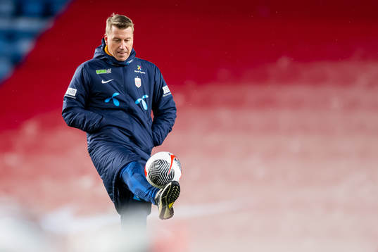 Leif Gunnar Smerud, head coach of the Norwegian women's