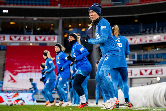 Maria Thorisdottir of the Norwegian women's national
