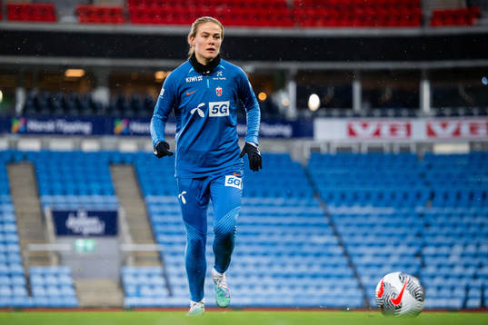 Marthine Østenstad of the Norwegian women's national