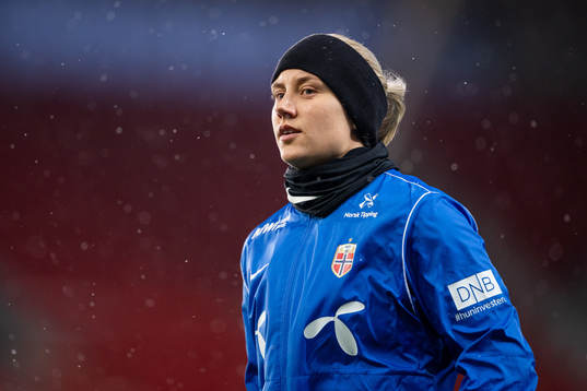 Lisa Fjeldstad Naalsund of the Norwegian women's national