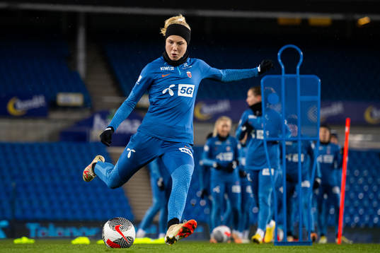 Sophie Román Haug of the Norwegian women's national