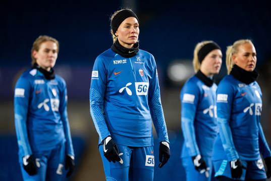 Guro Bergsvand of the Norwegian women's national football