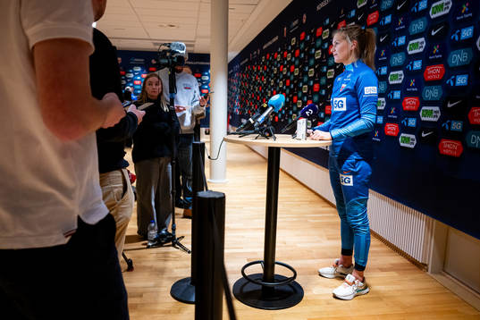 Ada Hegerberg of the Norwegian women's national football