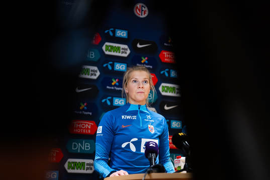 Ada Hegerberg of the Norwegian women's national football