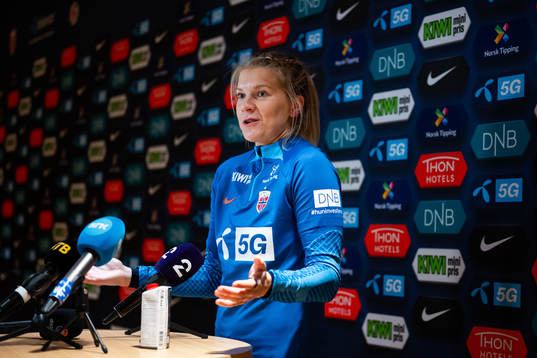 Ada Hegerberg of the Norwegian women's national football