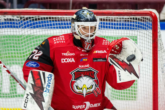 Malmö Redhawks målvakt Daniel Marmenlind
