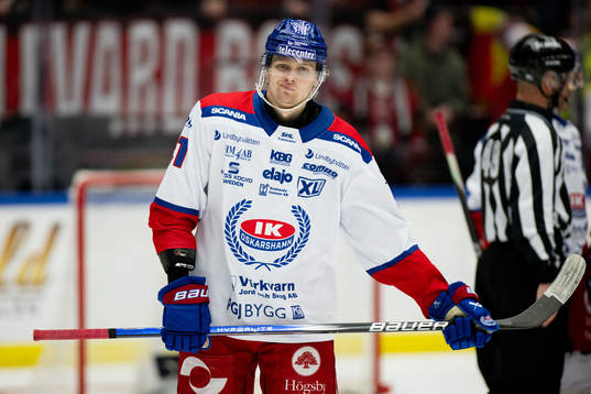 Oskarshamns Hampus Karlsson deppar