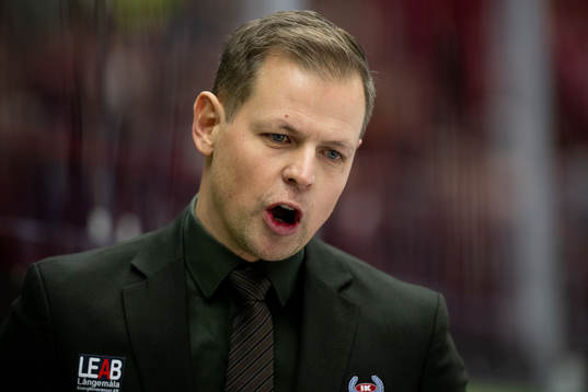 Oskarshamns tränare Martin Filander