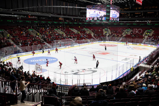 Malmö arena interiör