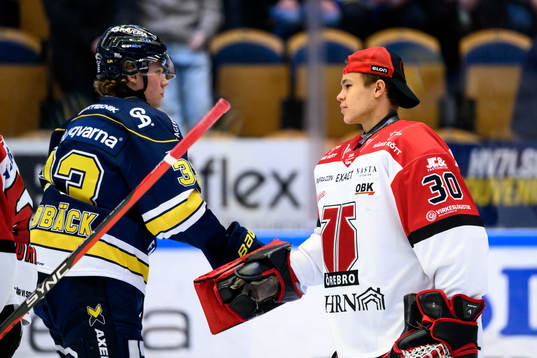 Örebros målvakt Herman Liv