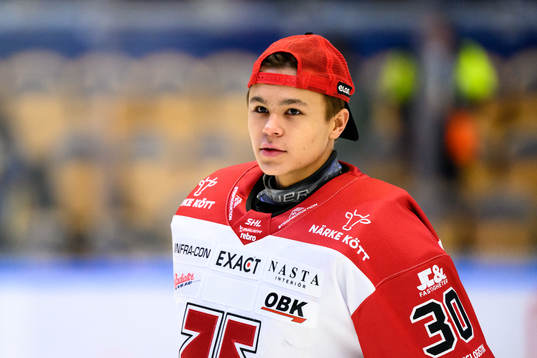 Örebros målvakt Herman Liv