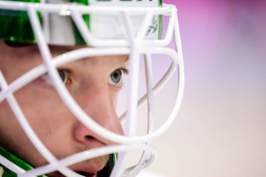 Färjestads målvakt Carl Lindbom