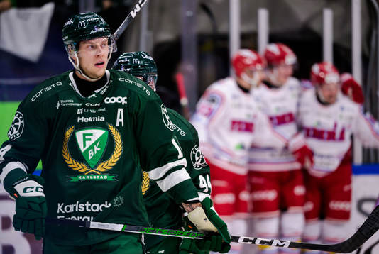 Färjestads Victor Ejdsell deppar