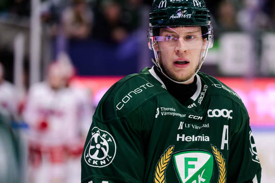 Färjestads Victor Ejdsell deppar